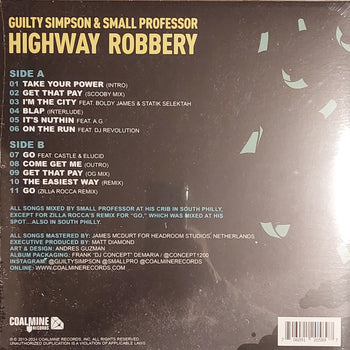 Highway Robbery - Guilty Simpson & Small Professor