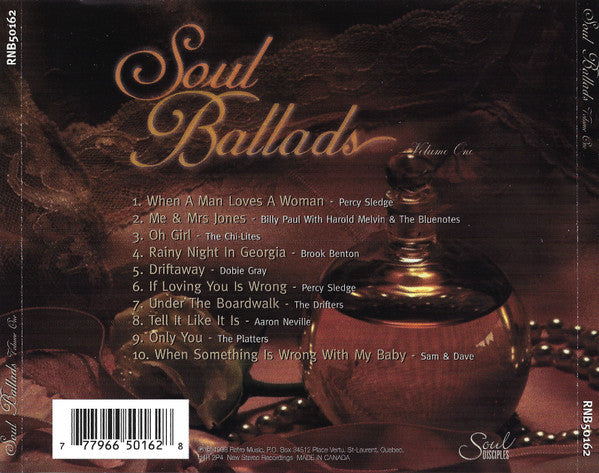 Soul Ballads - Volume 1 - Various