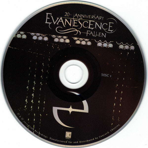 Fallen: 20th Anniversary Deluxe Edition [2CD] - Evanescence