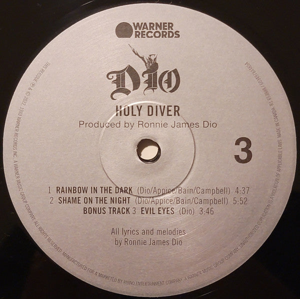 Holy Diver (Joe Barresi Remix Edition) - Dio