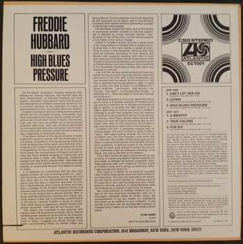 High Blues Pressure - Hubbard, Freddie