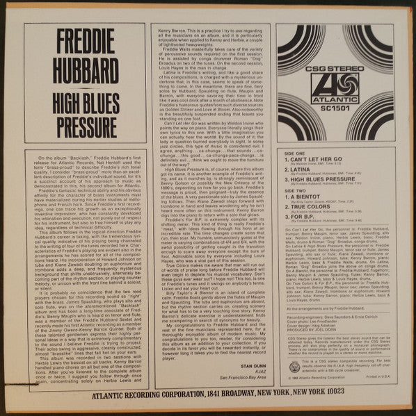 High Blues Pressure - Hubbard, Freddie