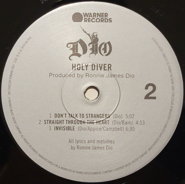 Holy Diver (Joe Barresi Remix Edition) - Dio