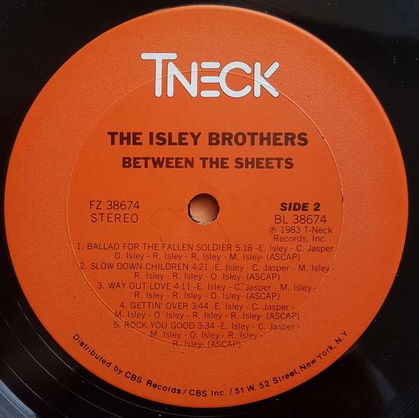 Between The Sheets - Isley Brothers