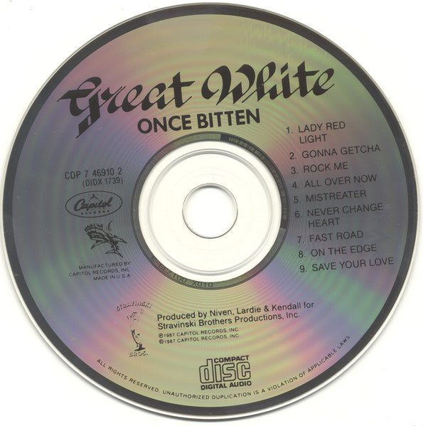 Once Bitten - Great White