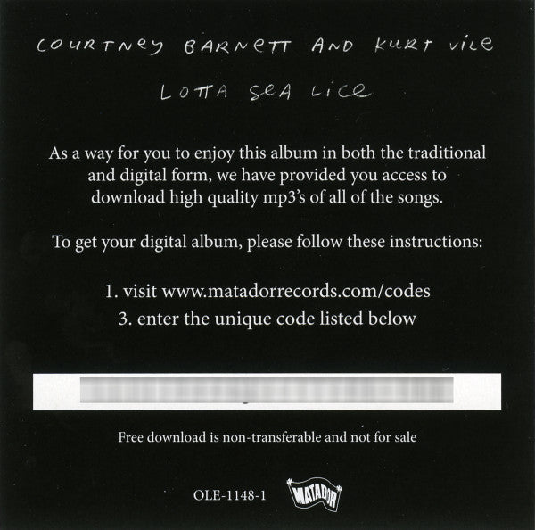 Lotta Sea Lice - Barnett, Courtney & Kurt Vile