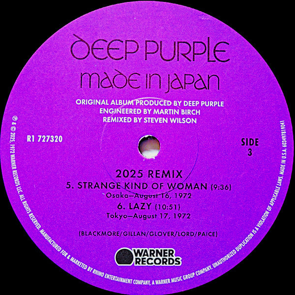 Made in Japan (Steven Wilson Remix) - Deep Purple