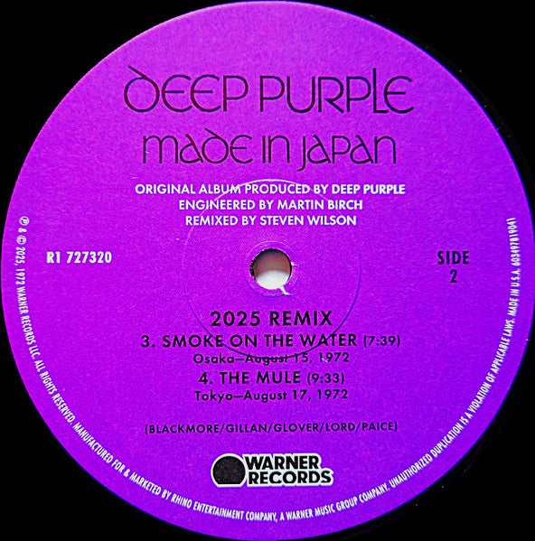 Made in Japan (Steven Wilson Remix) - Deep Purple