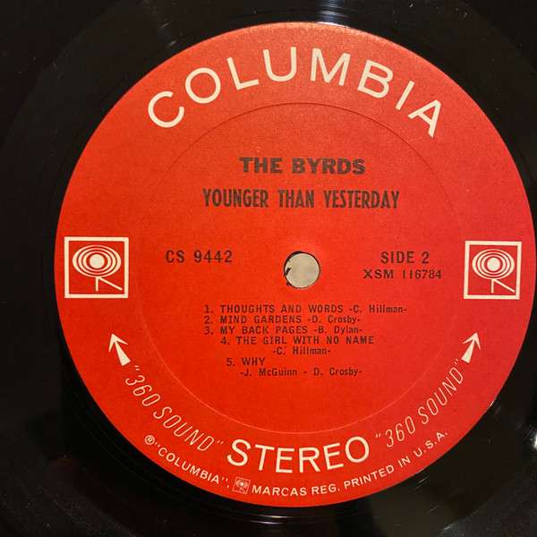 Younger Than Yesterday - Byrds