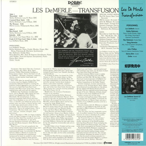 Transfusion - Demerle, Les