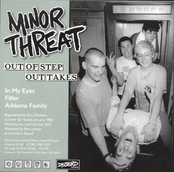 Out of Step Outtakes - Minor Threat
