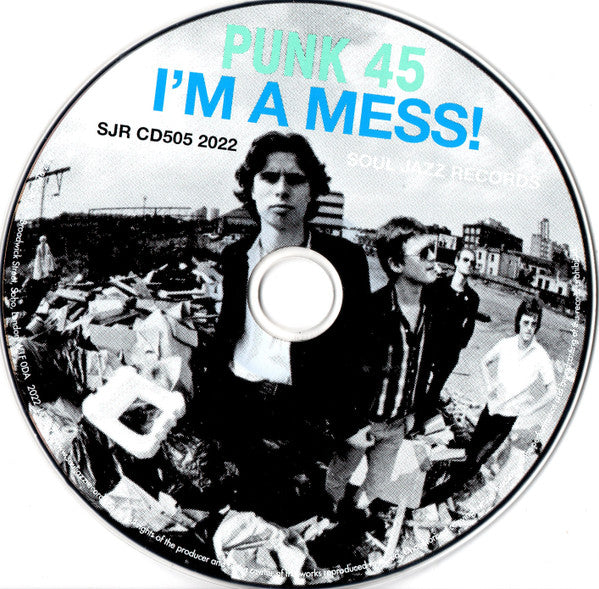 Punk 45: Im A Mess D-I-Y Or Die Art Trash & Neon - - Various
