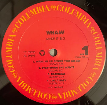 Make It Big - Wham!