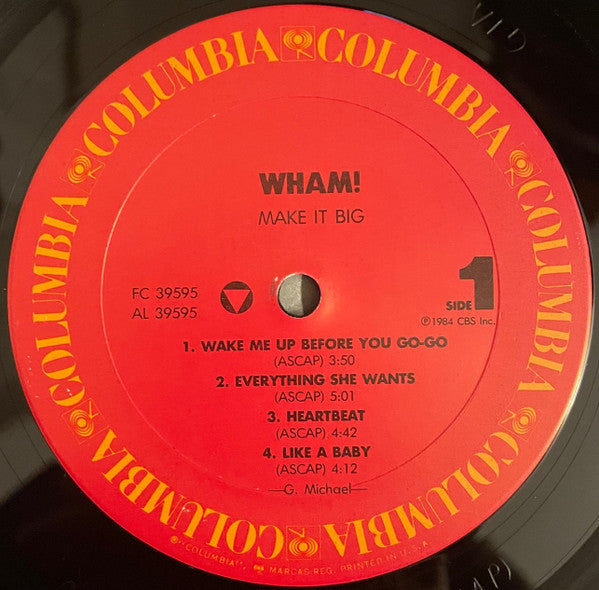 Make It Big - Wham!