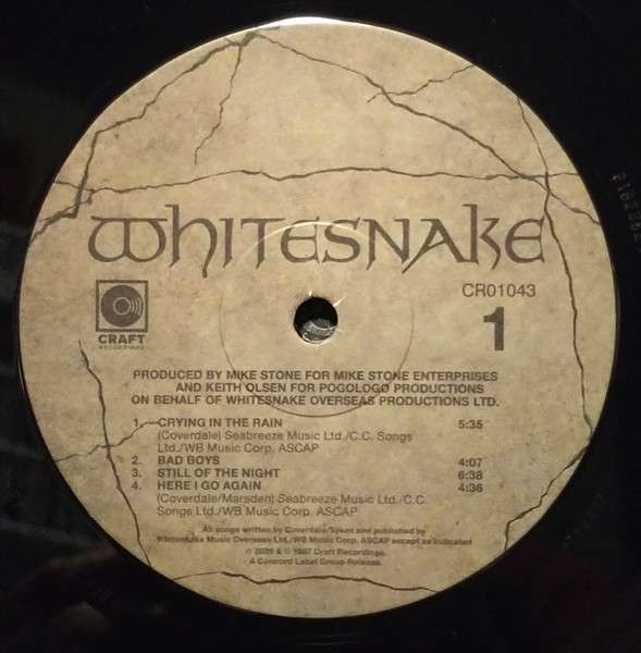 Pre-Order: Whitesnake - 2026 - Whitesnake [LP]