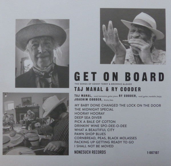 Get On Board - Taj Mahal & Ry Cooder