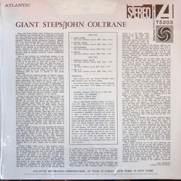 Giant Steps - John Coltrane