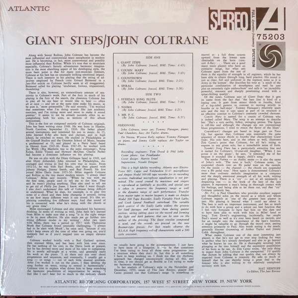 Giant Steps - John Coltrane