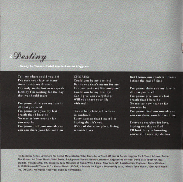 From The Soul Of A Man - Lattimore, Kenny