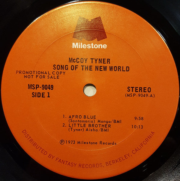 Song Of The New World - Tyner, McCoy