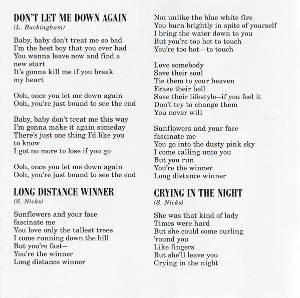 Buckingham / Nicks - Buckingham / Nicks