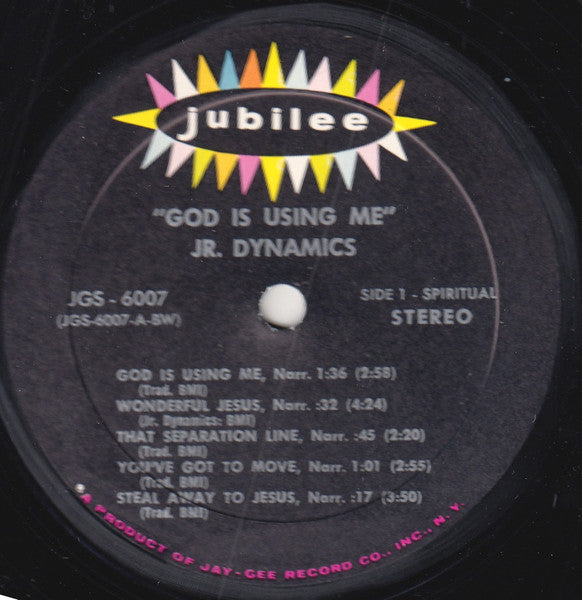 God Is Using Me - Junior Dynamics