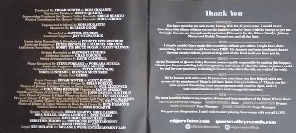 Brother Johnny - Winter, Edgar