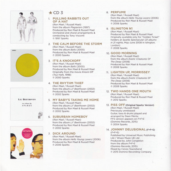 Past Tense (The Best Of Sparks) - Sparks