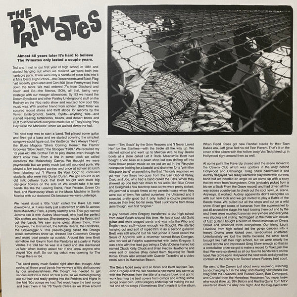 We Are The Primates - Primates