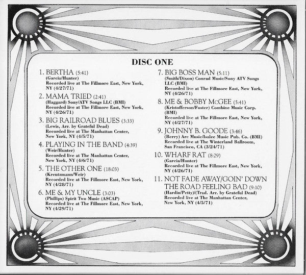 Grateful Dead (Skull & Roses) [live] - Grateful Dead