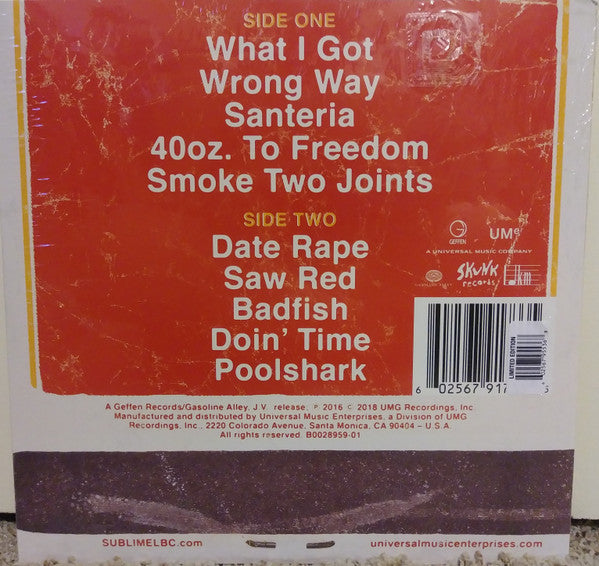 Greatest Hits - Sublime