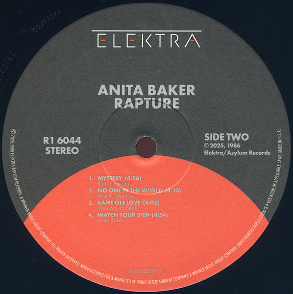 Rapture (Elektra 75) [Retailer Exclusive] - Anita Baker