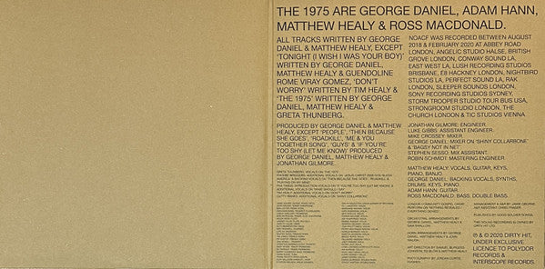 Notes On A Conditional Form - 1975, The