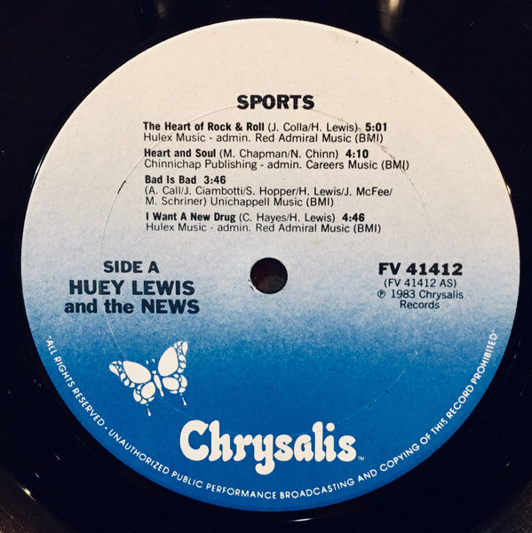 Sports - Lewis, Huey  & The News