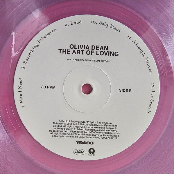 The Art Of Loving - Dean, Olivia