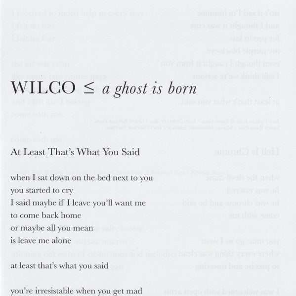 A Ghost Is Born (Expanded Edition) - Wilco