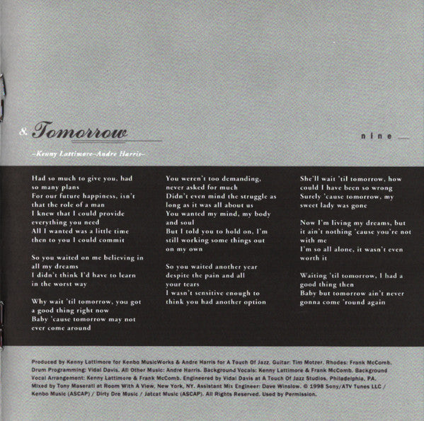 From The Soul Of A Man - Lattimore, Kenny