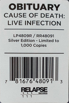 Cause Of Death - Live Infection - Obituary