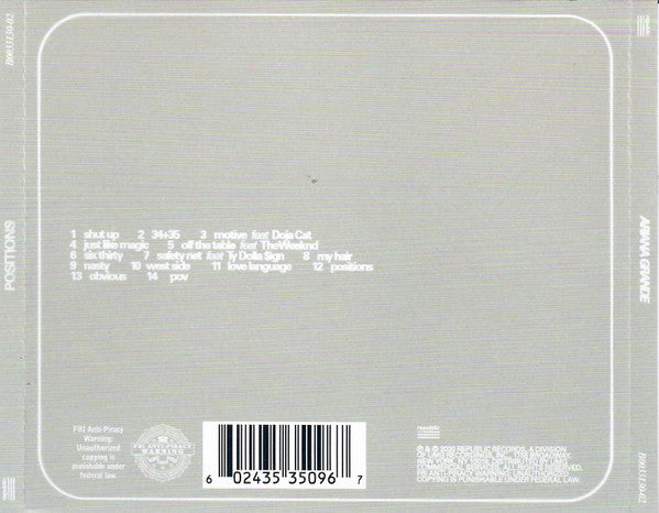 Positions - Grande, Ariana