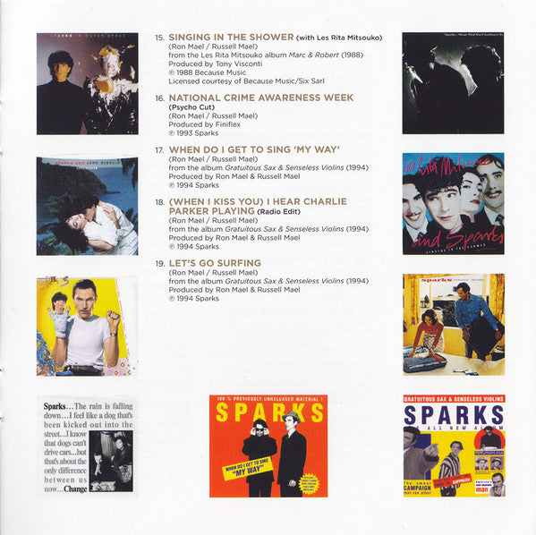Past Tense (The Best Of Sparks) - Sparks
