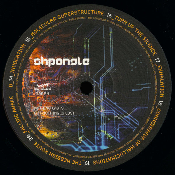Nothing Lasts?Çª But Nothing Is Lost - Shpongle