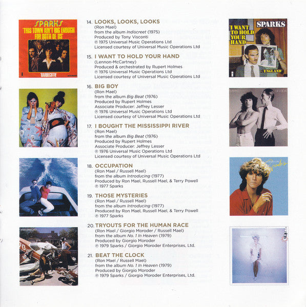 Past Tense (The Best Of Sparks) - Sparks