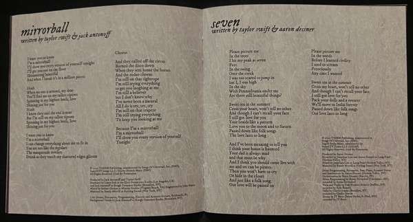 Folklore - Swift, Taylor