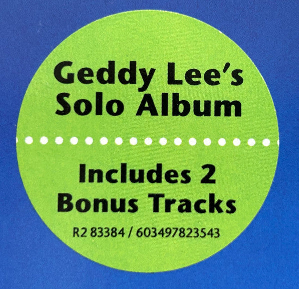 My Favourite Headache - Lee, Geddy