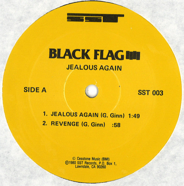 Jealous Again - Black Flag