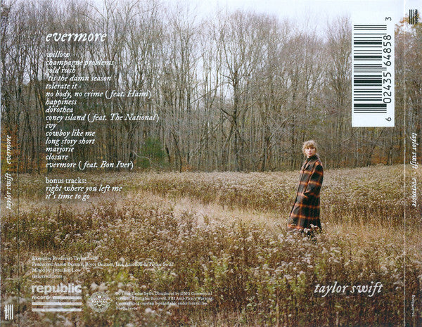 Evermore - Swift, Taylor