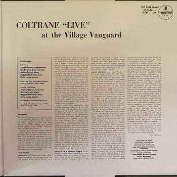 Live At The Village Vanguard - Coltrane, John