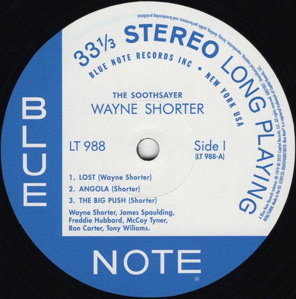 The Soothsayer (Blue Note Classic Vinyl Edition) - Shorter, Wayne