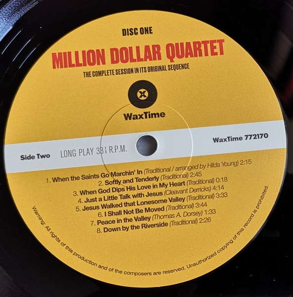Million Dollar Quartet (The Complete Session In It - Elvis Presley