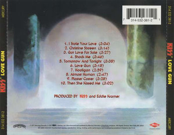 Love Gun (remastered) - KISS [CD]
